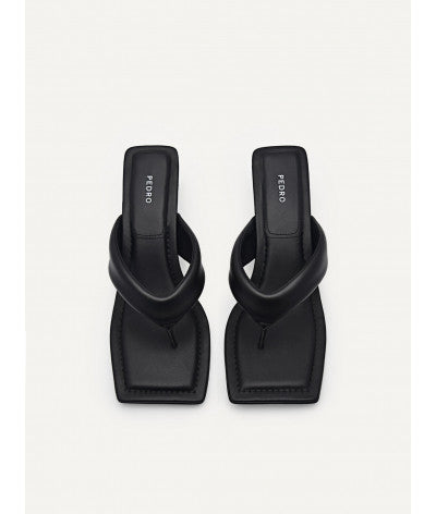 Vibe Heel Sandals - Black