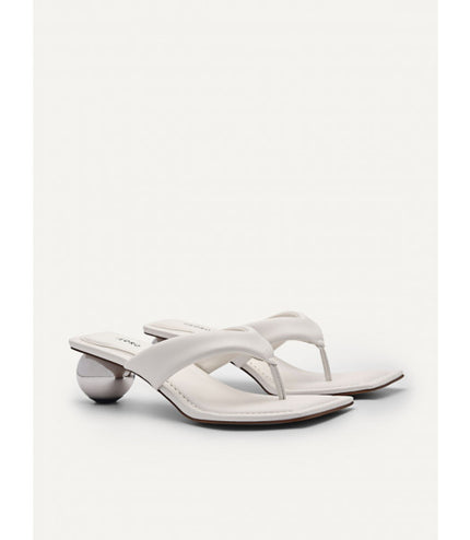 Vibe Heel Sandals - White