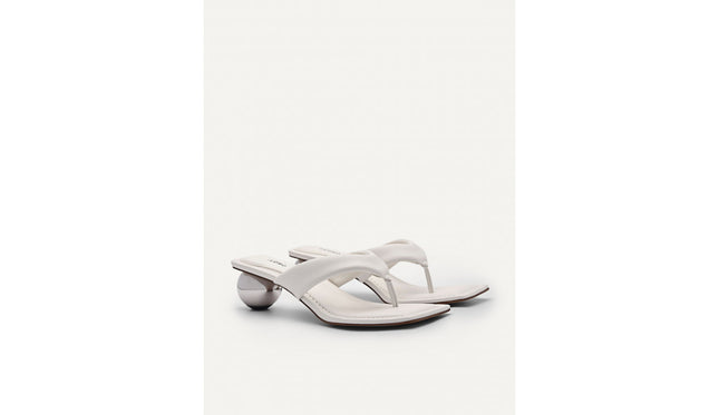 Vibe Heel Sandals - White