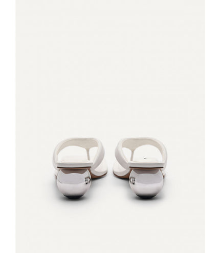 Vibe Heel Sandals - White