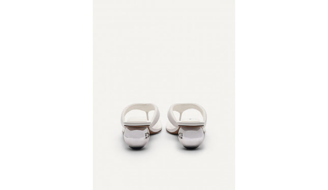 Vibe Heel Sandals - White