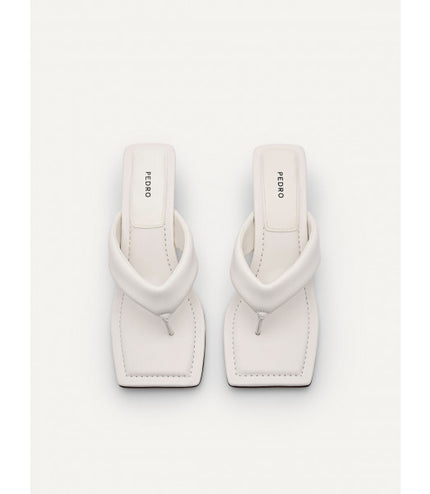 Vibe Heel Sandals - White