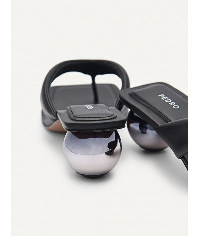 Vibe Heel Sandals - Black