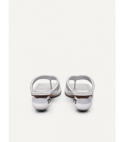 Vibe Heel Sandals - Silver