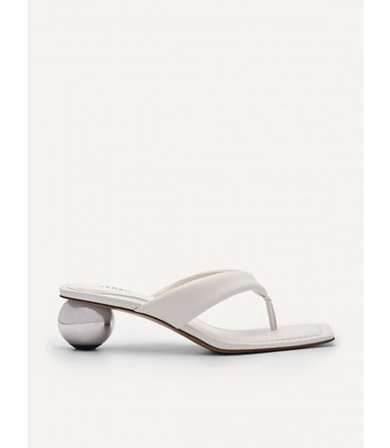 Vibe Heel Sandals - White