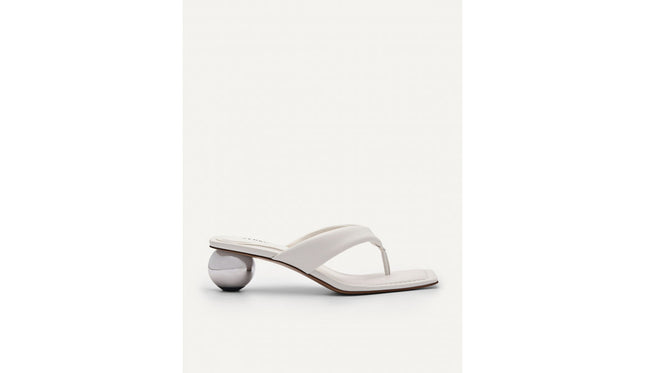 Vibe Heel Sandals - White